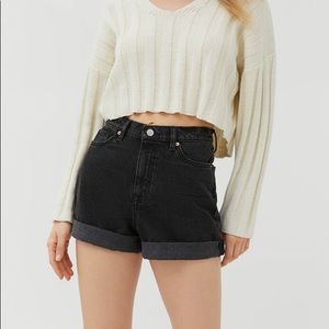 BDG black high-waisted mom jeans